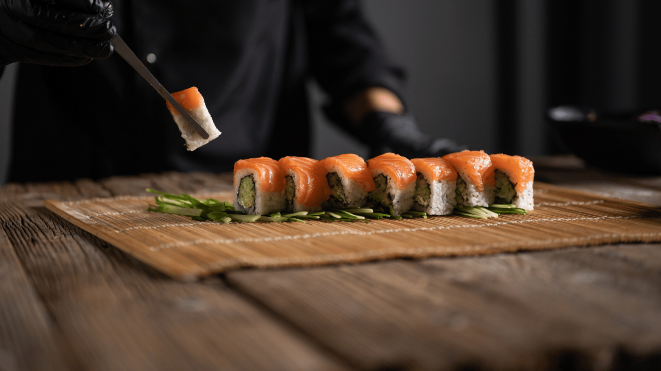Sushi Zubereitung
