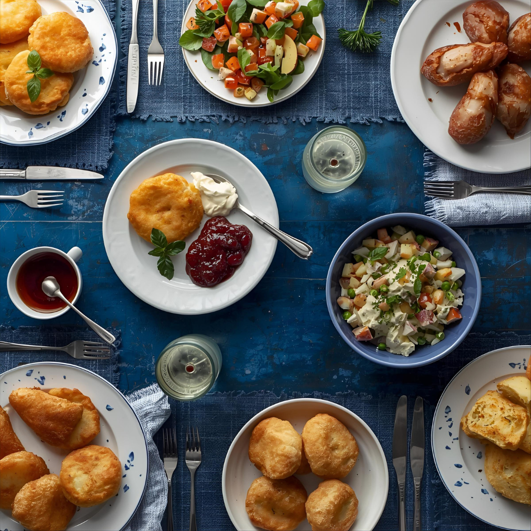 Hannukah dinner menu 20.12.2025 - Hanukkah Feast (English) 16:00 – Bild 1