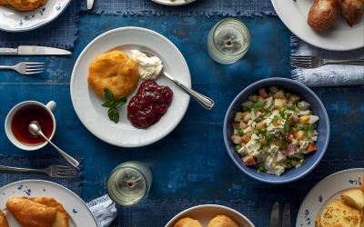 Hannukah dinner menu